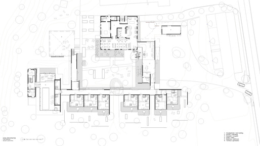 Ground floor plan (Image: GOGL ARCHITEKTEN)