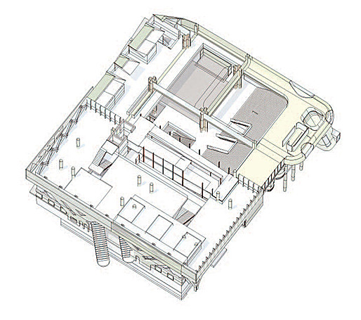 Axonometric at Upper Level