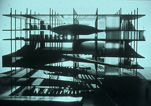 OMA, Jusseiu, model photograph