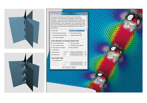Mean curvature analysis. (© DRX Team)