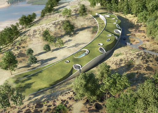 Aerial view (Image: Serie Architects)