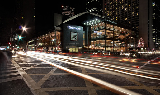 Four Seasons Centre for the Performing Arts, northwest facade, Toronto, ON © Sam Javanrouh