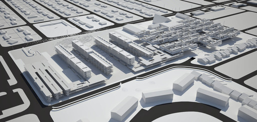 Rendering of Visible Weather’s Simultaneous City project for Temple Terrace, Florida. Image courtesy Michael Bell, Eunjeong Seong: Visible Weather.