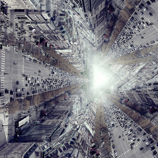 From the sky down (View from Arc de Triomph, Paris 2011) © Simon Gardiner