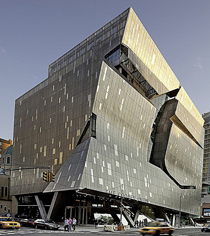 Morphosis: 41 Cooper Square, corner