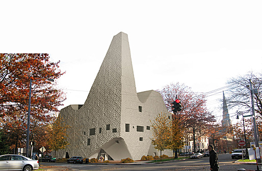 Exterior perspective view