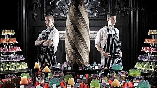Jelly architects: Sam Bompas and Harry Parr