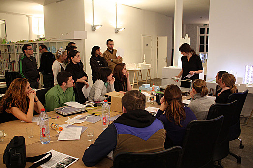 Students at work