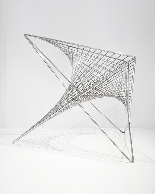 Winner of the 2013 ICFF Studio Award: Parabola Chair by Carlo Aiello (Image courtesy of Carlo Aiello)