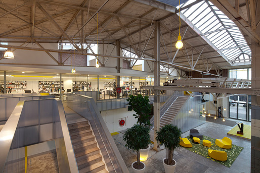 Office IMd Engineering, an old factory that has been transformed into an office, architect: Ector Hoogstad, 2011, Rotterdam © Ossip van Duivenbode