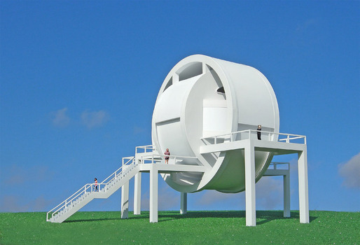 The Transmutation Pavilion by Michael Jantzen