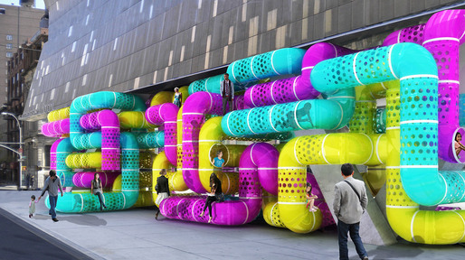 CMYplay, street view perspective (Image: A\V Studio)