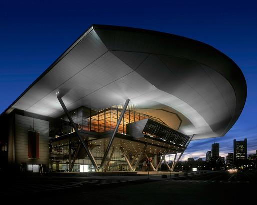 The Boston Covention Center, Architect: Rafael Viñoly Architects, P.C. © Brad Feinknopf