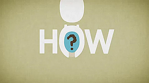 Still from the Reinvent the Toilet initiative video