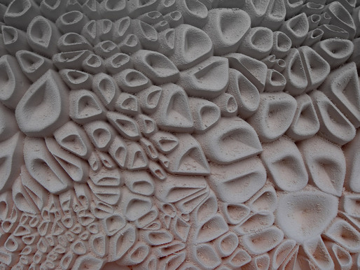 CNC milled model / voronoi system (Photo: Architectural Association)