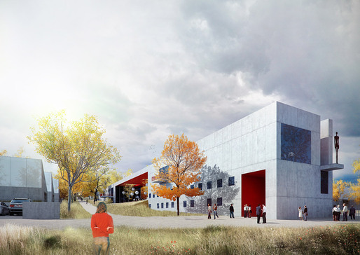 Exterior view of the Central Building (Image: CHYBIK+KRISTOF AA)