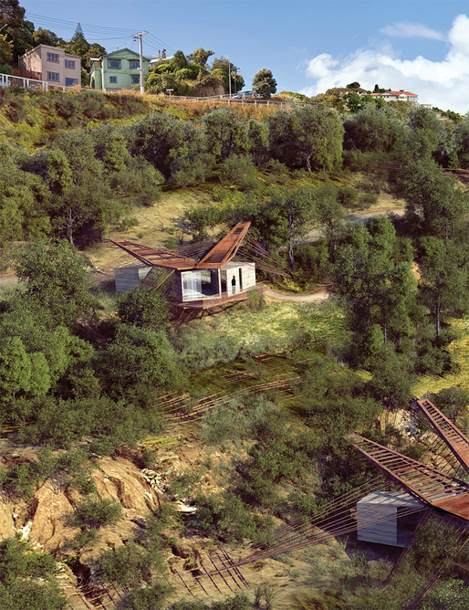 Hillside view. (Rendered in collaboration with Viktor Ramos)
