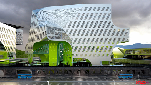 View of west elevation of office complex (Image: NMDA)