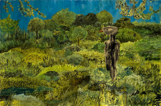 Man cannot destroy nature. Nature is too mean - Oil on linen, 24