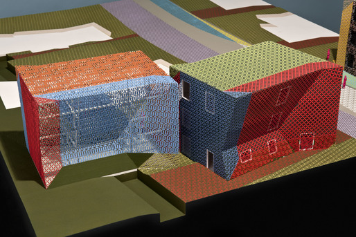 Architectural model for Zago Architecture’s Property with Properties project for Rialto, California. Photograph courtesy of James Ewing. © 2011 James Ewing