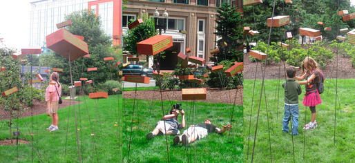 “Freedom of Information” Art Installation. (Figment Art Festival, Boston, MA, 2012) Humorous commentary on our use and trust of the internet for learning, using the history of Boston as an example.