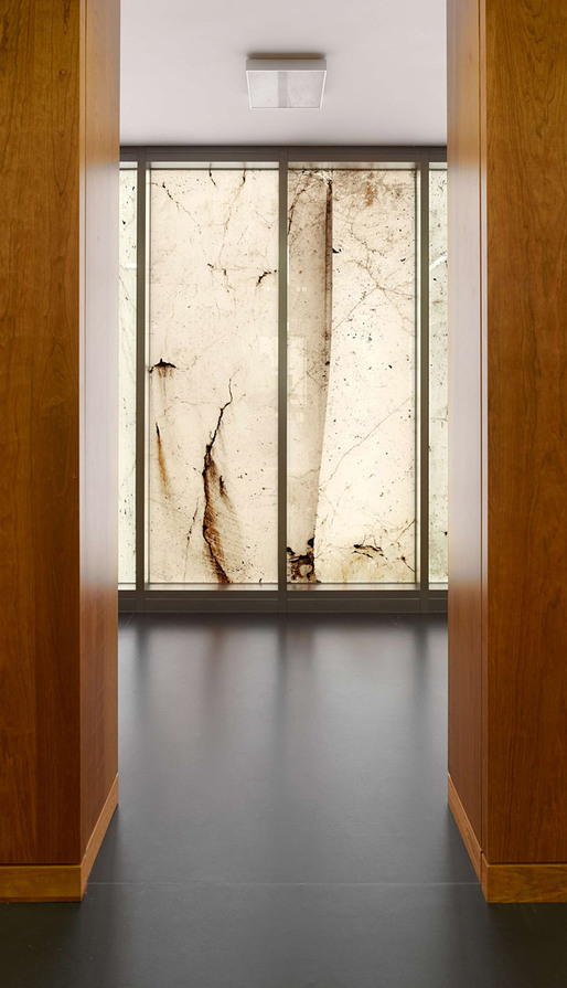 View of the facade from inside (Photo: Stefan Müller)