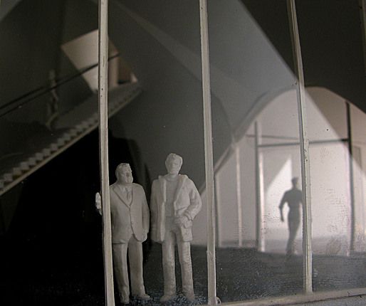 View into the main hall.