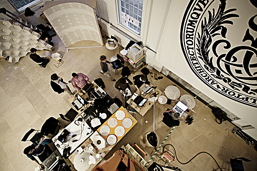"Responsive Acoustic Surfacing", Photo: Anders Ingvartsen
