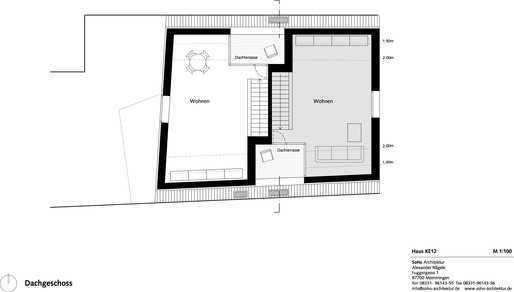 Attic story plan (Image: SoHo Architektur)