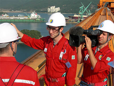 Sakhalin Oil & Ice: Danny drops down into the middle of the planet's most humongous project - the totally outrageous Sakhalin oil and gas complex - now under construction on a remote Russian island.