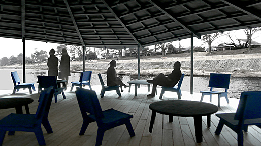 Kyoto, Japan River Café, 2009-2011 Project, Logan Amont