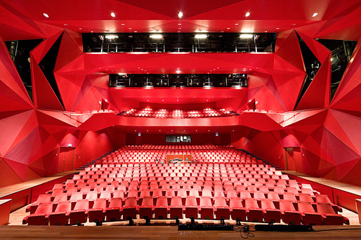 Theatre Agora in Lelystad, the Netherlands by UNStudio, Photo: Iwan Baan