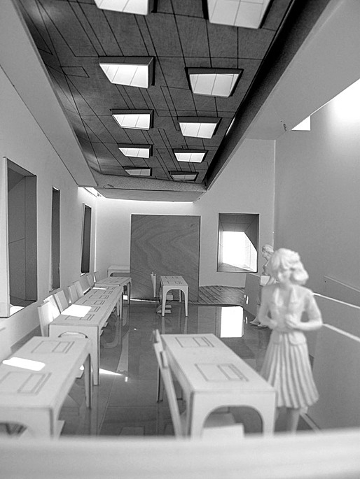 interior view reading room