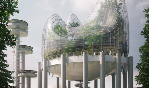 A glimpse of the winning New York State Pavilion revival ideas