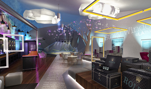 Archinect talks wtih Ivan Blanco, winner of the LA Film Festival Director's Lounge Design Competition