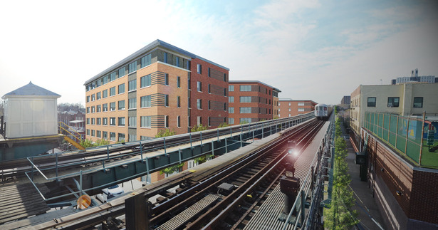 Atop Subway Platform