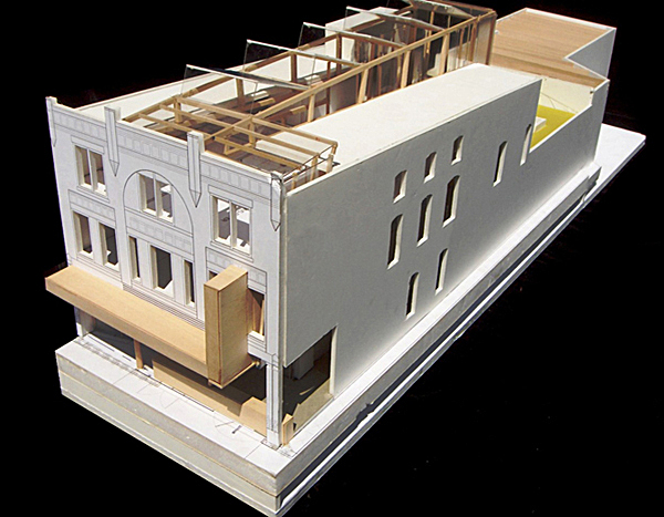 Physical model of The Green Building