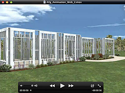 BIM model created for marketing animation