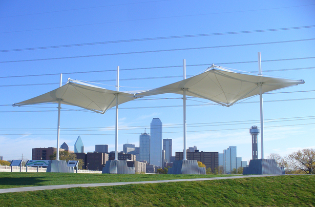 Trinity River Overlook Shade Structure