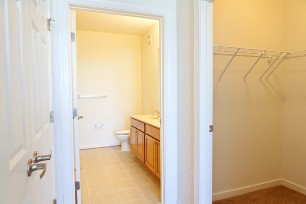 View of Bathroom / W.I.C.