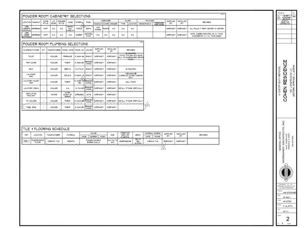 Schedule