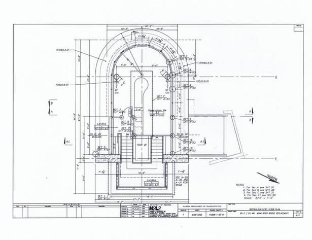Observation Deck Level Floor Plan