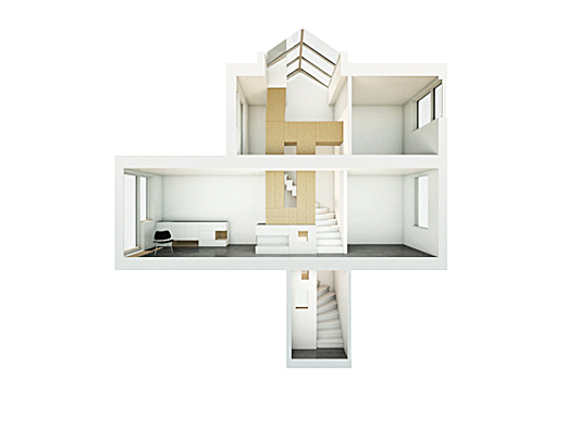 one piece for three floors