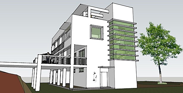 North elevation