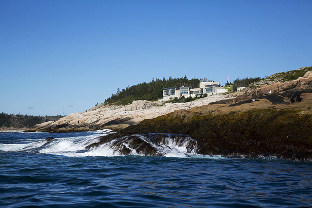 Exterior from the Sea