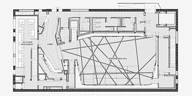 Original Music Workshop | First Floor Plan