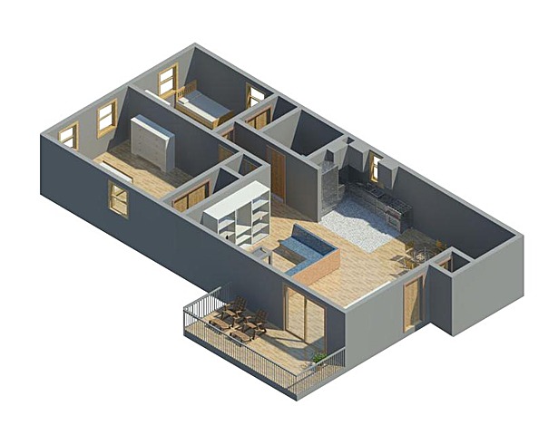 2 bedroom