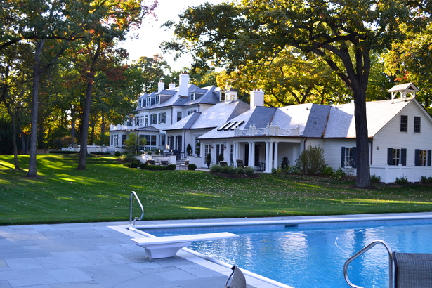 View from Pool House