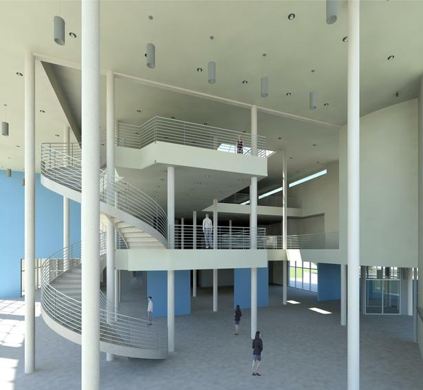 Interior view from gathering Area