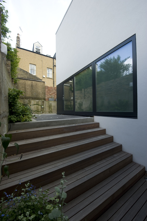 The garden stair at Zog House